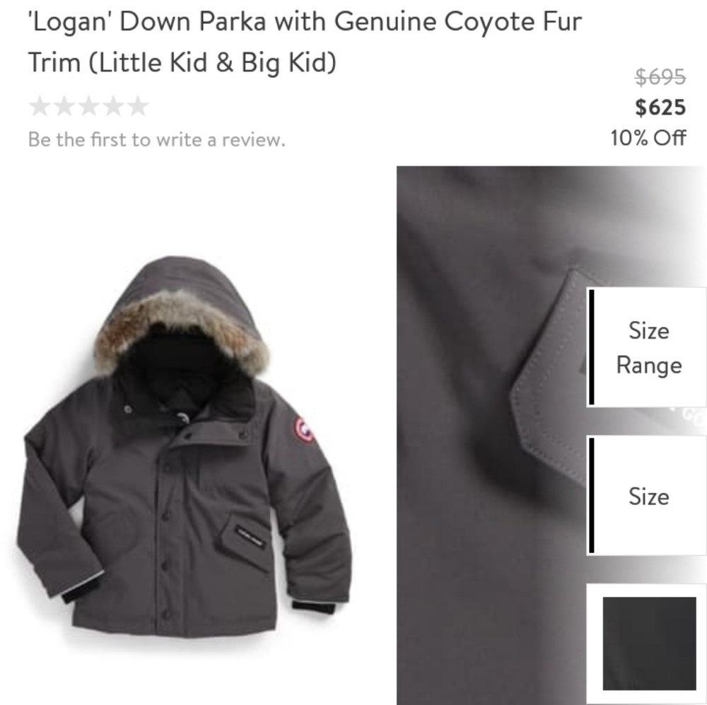 one left!! Unisex Canada Goose black winter jacket - Picture 3 of 5